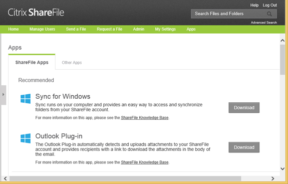 Download sharefile sync